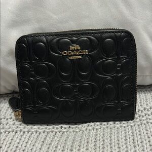 Coach Black Leather Wallet